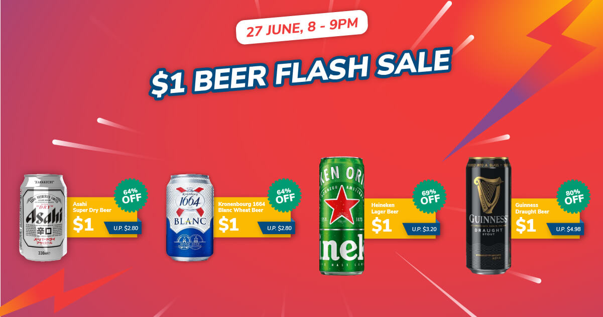 Shop On Pickupp $1 Beer Flash Sale